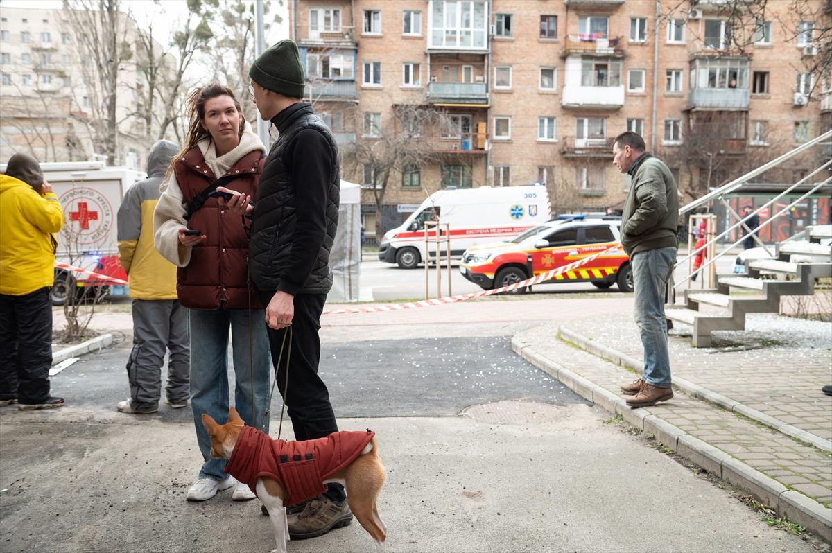 Rusya Kiev'e balistik füzelerle saldırdı