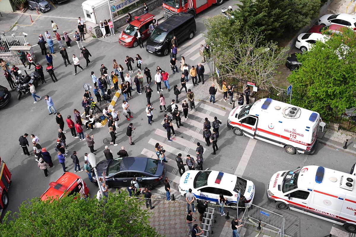 İstanbul'da yangın faciasından kareler