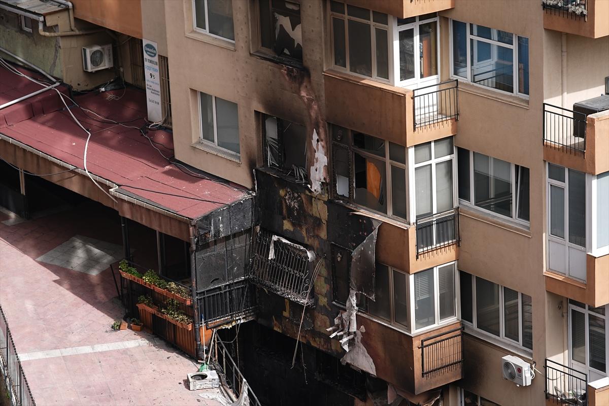 İstanbul'da yangın faciasından kareler