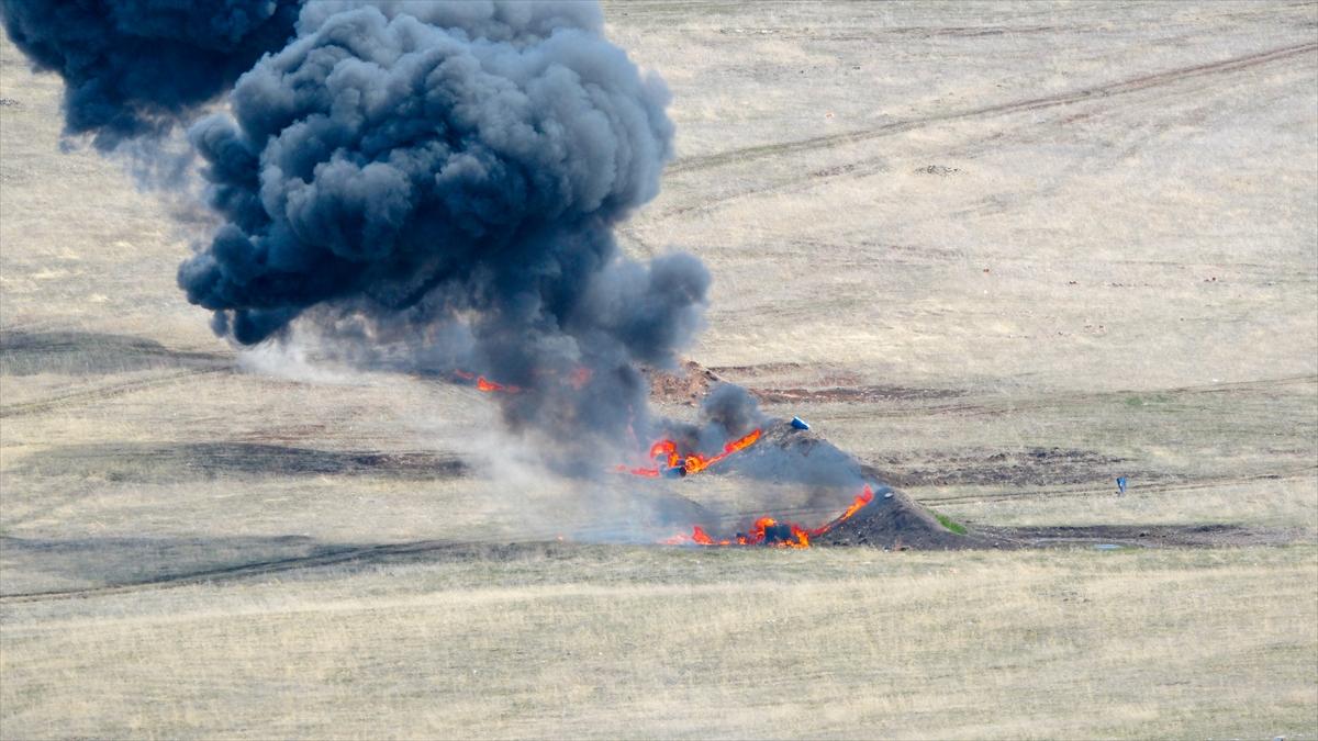 Mehmetçik'in zorlu kış tatbikatı