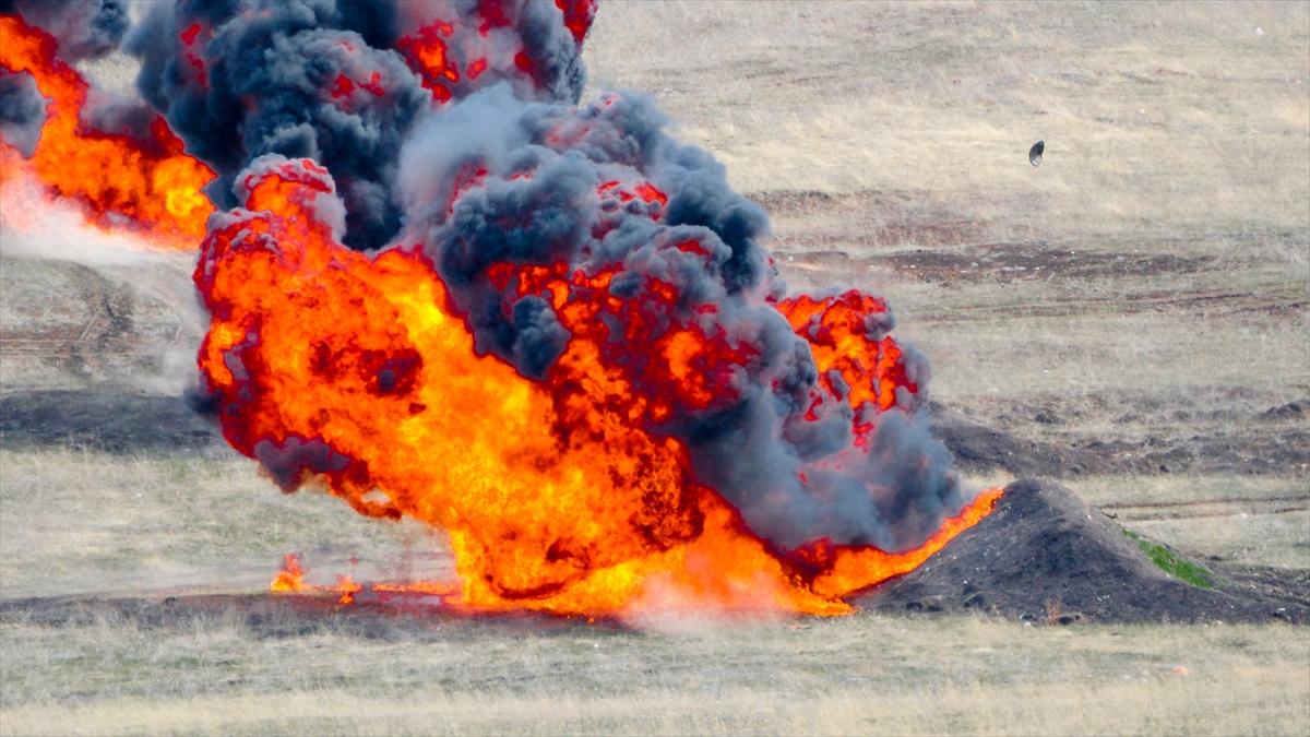 Mehmetçik'in zorlu kış tatbikatı