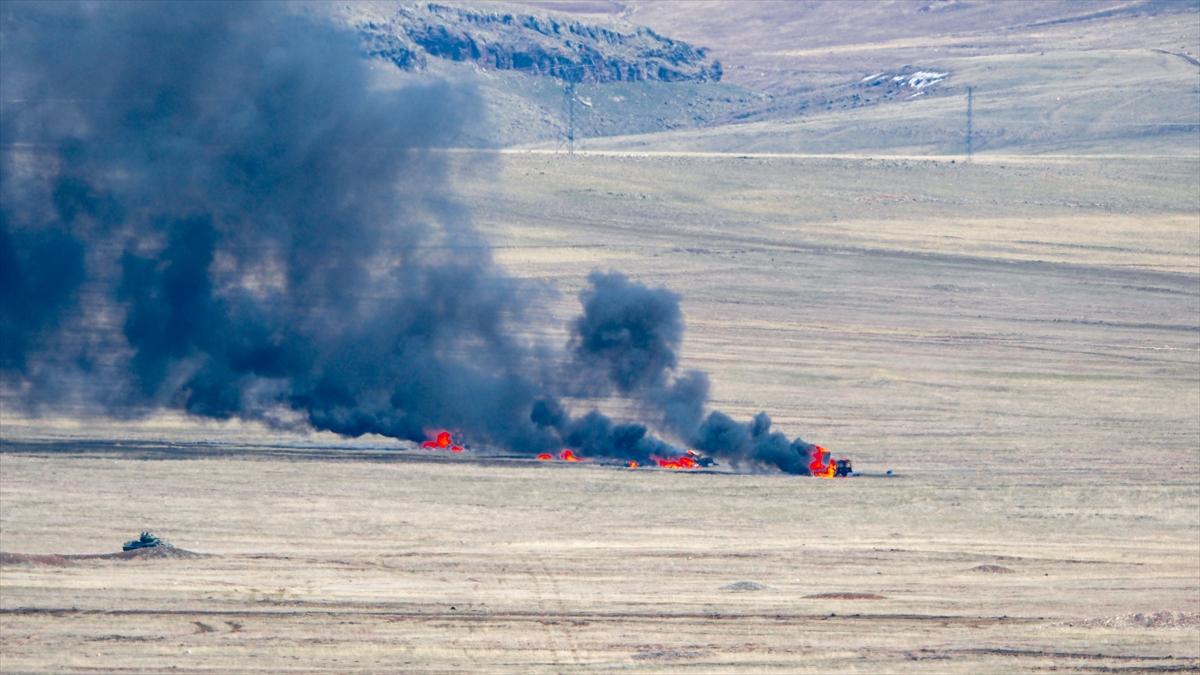 Mehmetçik'in zorlu kış tatbikatı