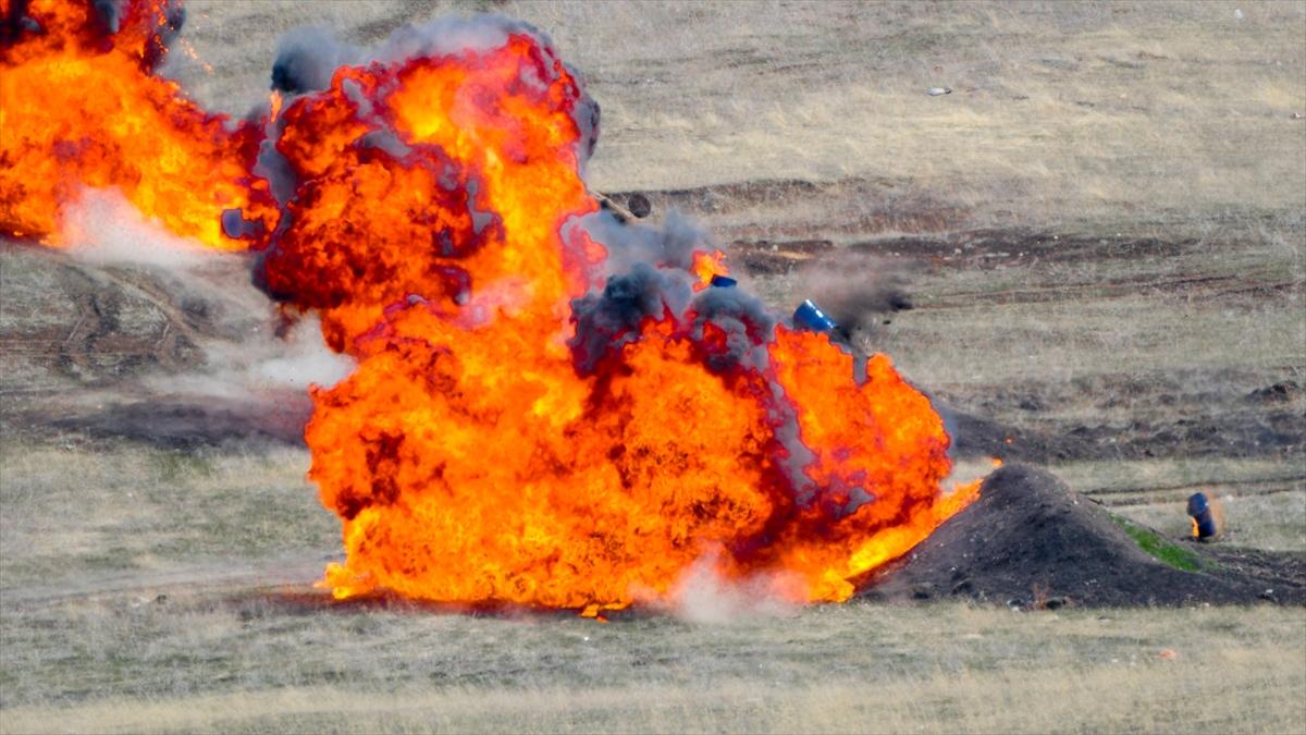 Mehmetçik'in zorlu kış tatbikatı