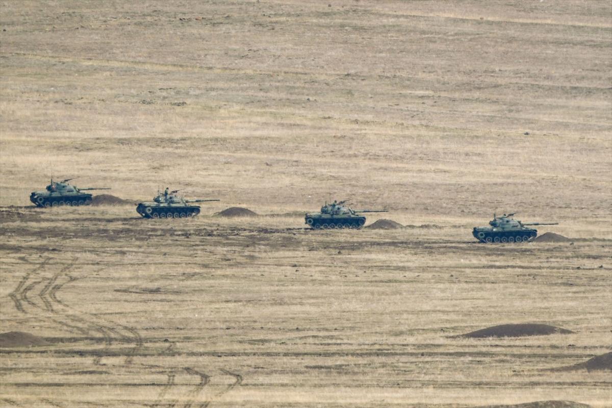 Mehmetçik'in zorlu kış tatbikatı