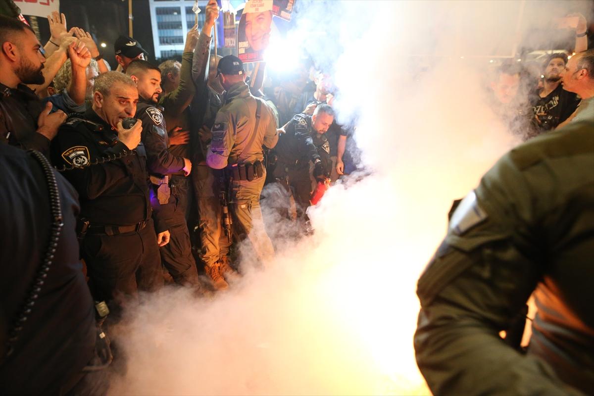 İsrail'de erken seçim protestosu: Netanyahu'nun istifasını istediler