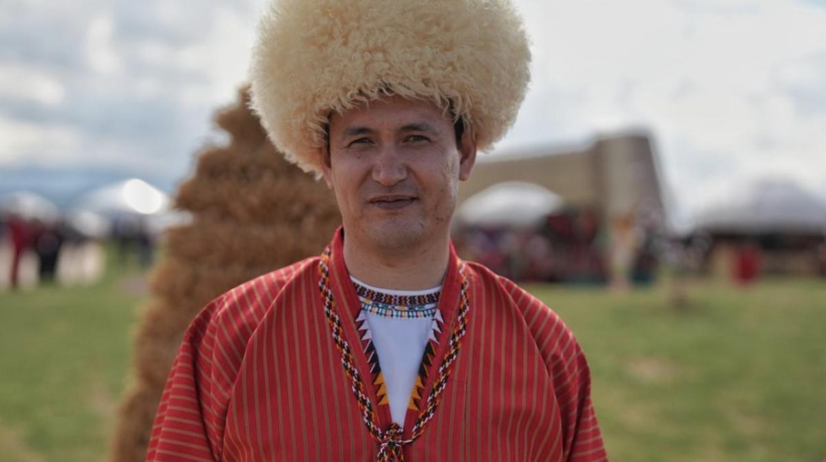 Türkmenistan'da kültür başkenti kutlamasından renkli görüntüler