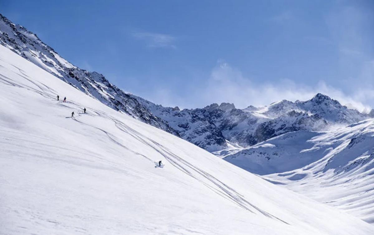 Rize'de heliski heyecanı: Kaçkar Dağları'nda sezon sona erdi