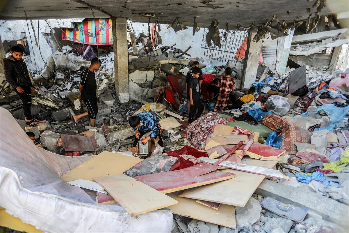 194 gündür saldırıların sürdüğü Gazze...