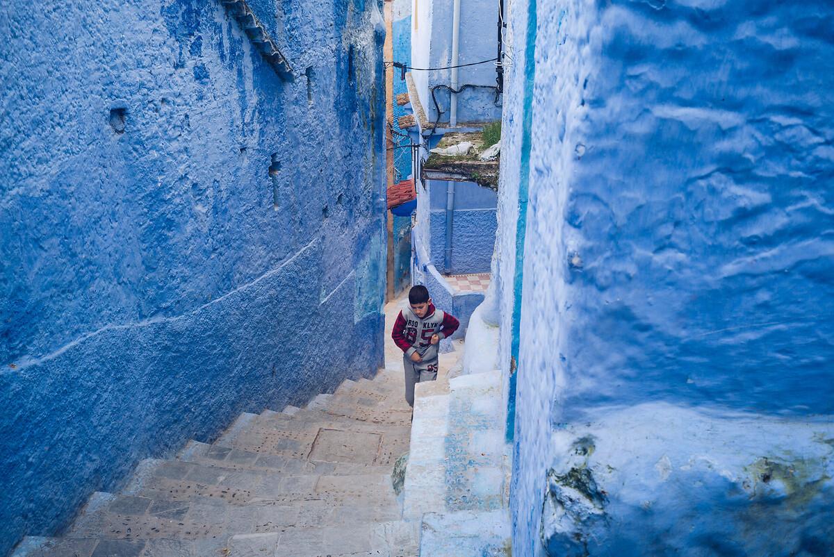 Fas'ın mavi şehri: Şafşavan'dan eşsiz manzaralar