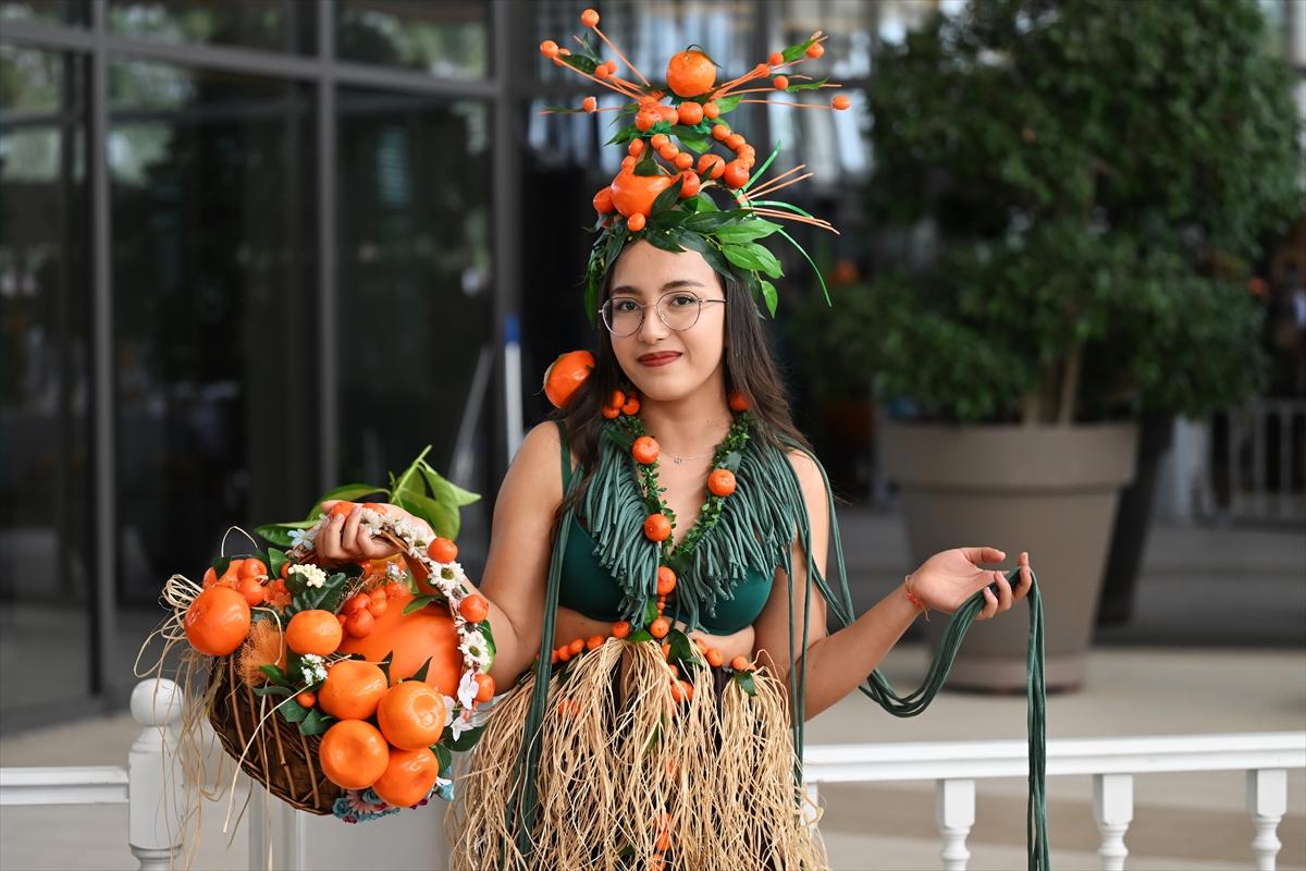 Adana'da Portakal Çiçeği Karnavalı'ndan renkli görüntüler