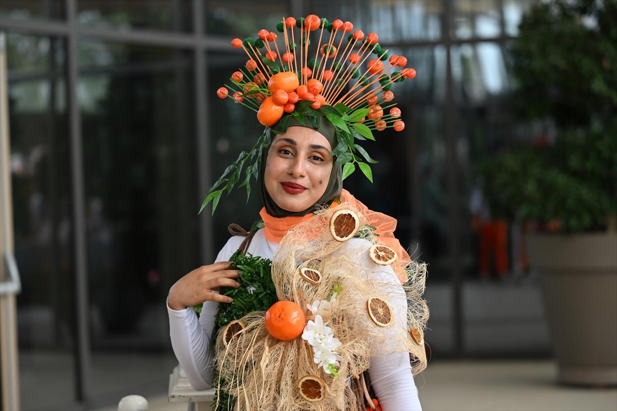 Adana'da Portakal Çiçeği Karnavalı'ndan renkli görüntüler