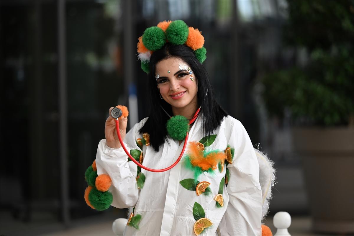 Adana'da Portakal Çiçeği Karnavalı'ndan renkli görüntüler