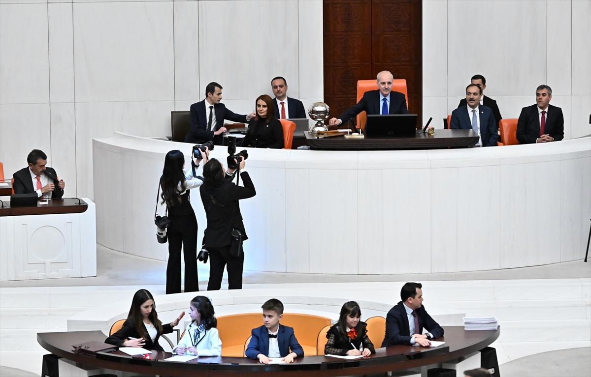 TBMM'de 23 Nisan'a özel çocuk özel oturumu