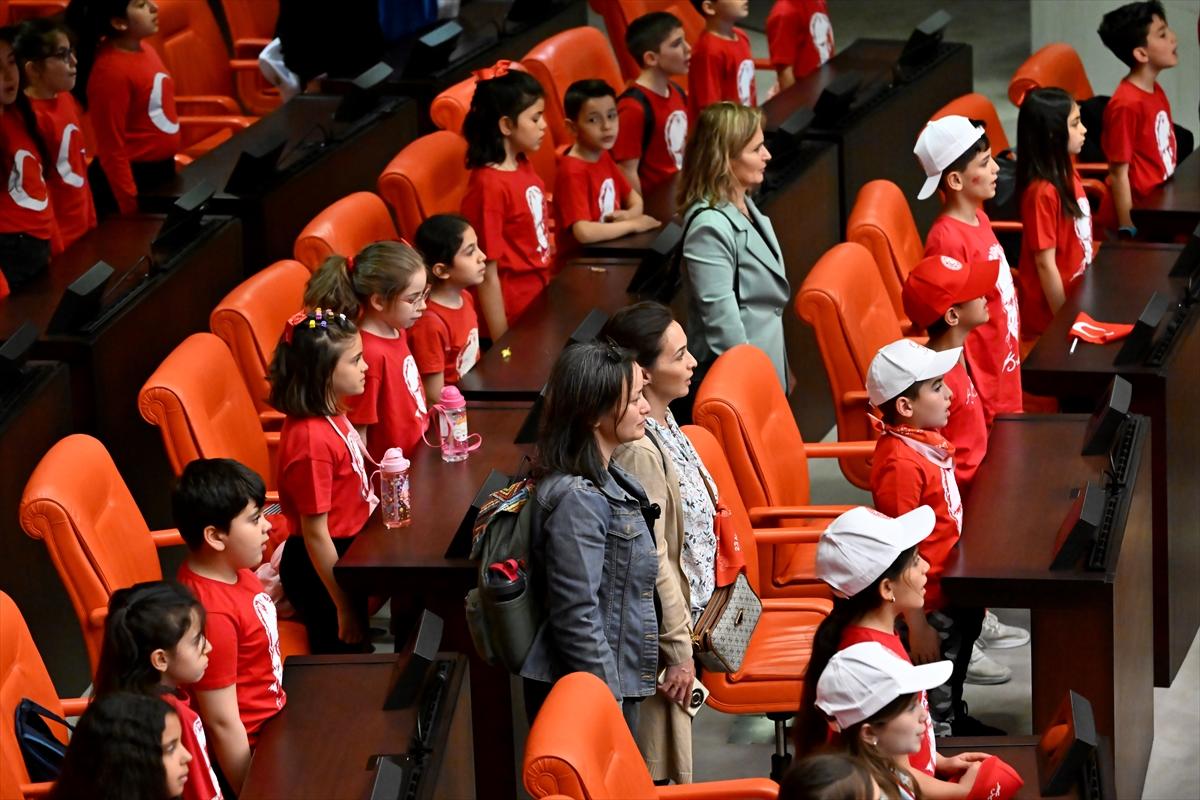 TBMM'de 23 Nisan'a özel çocuk özel oturumu