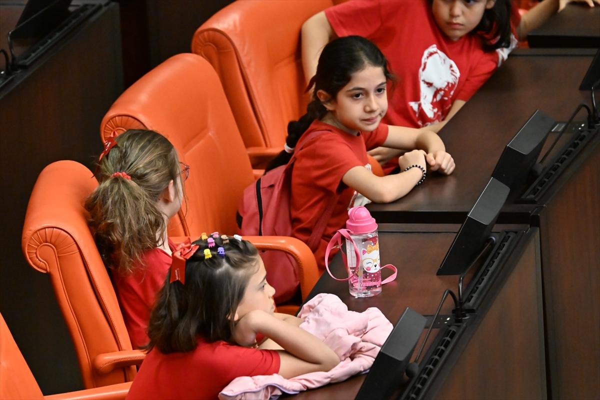 TBMM'de 23 Nisan'a özel çocuk özel oturumu