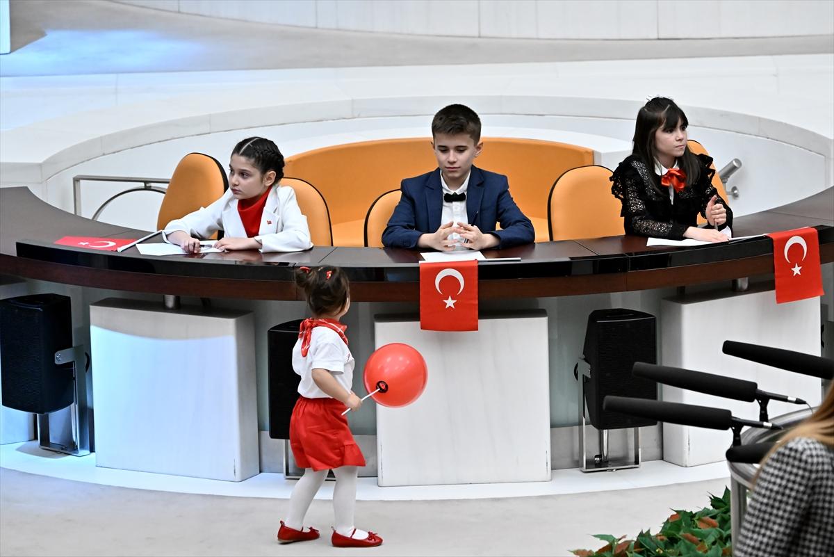 TBMM'de 23 Nisan'a özel çocuk özel oturumu
