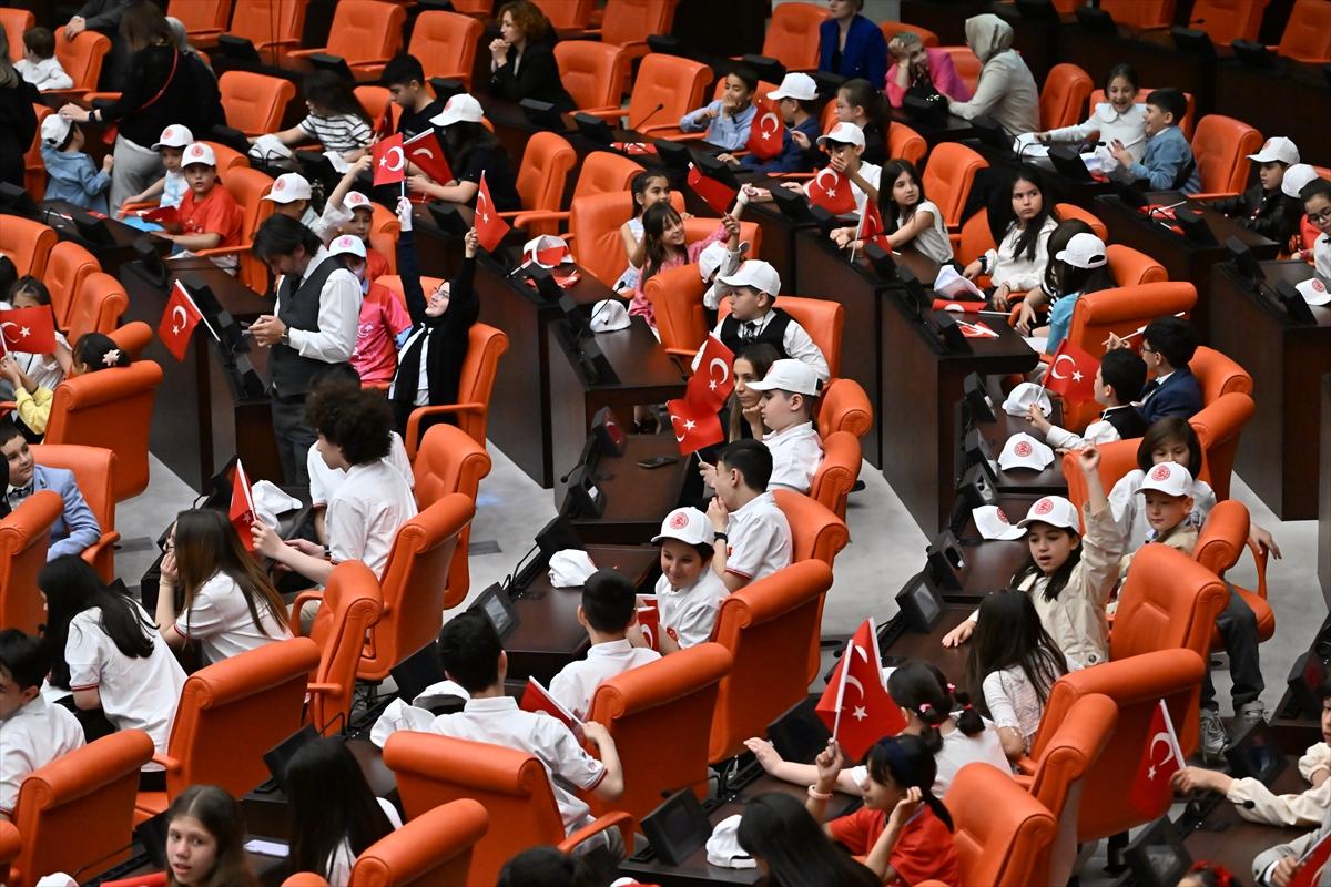 TBMM'de 23 Nisan'a özel çocuk özel oturumu