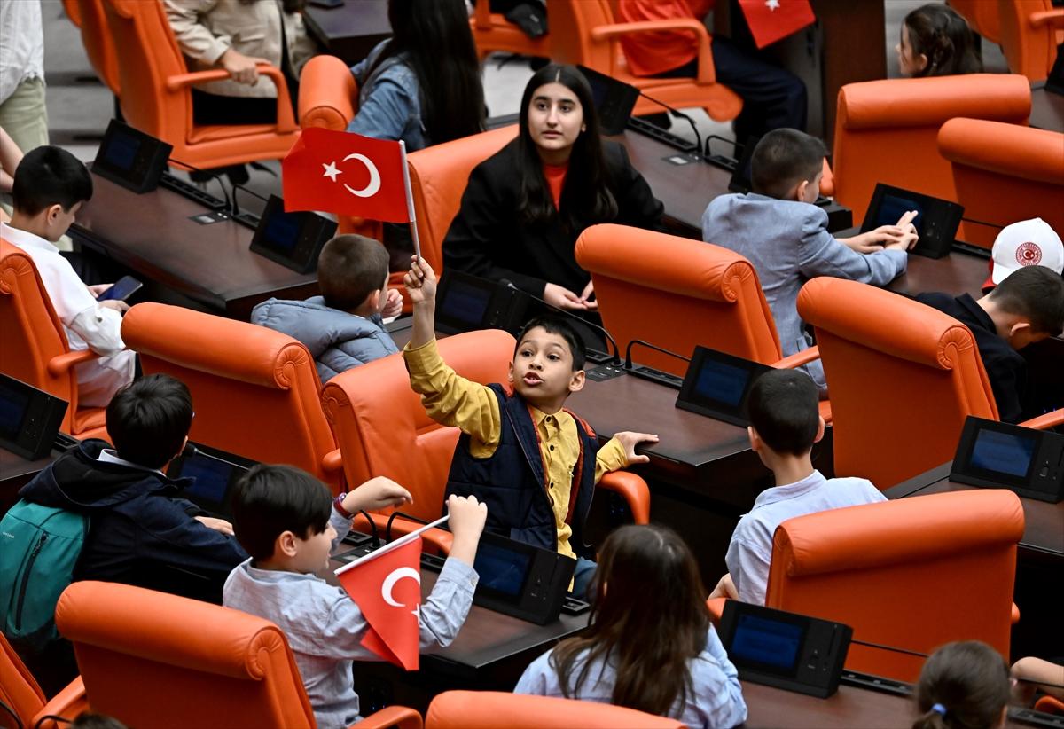 TBMM'de 23 Nisan'a özel çocuk özel oturumu