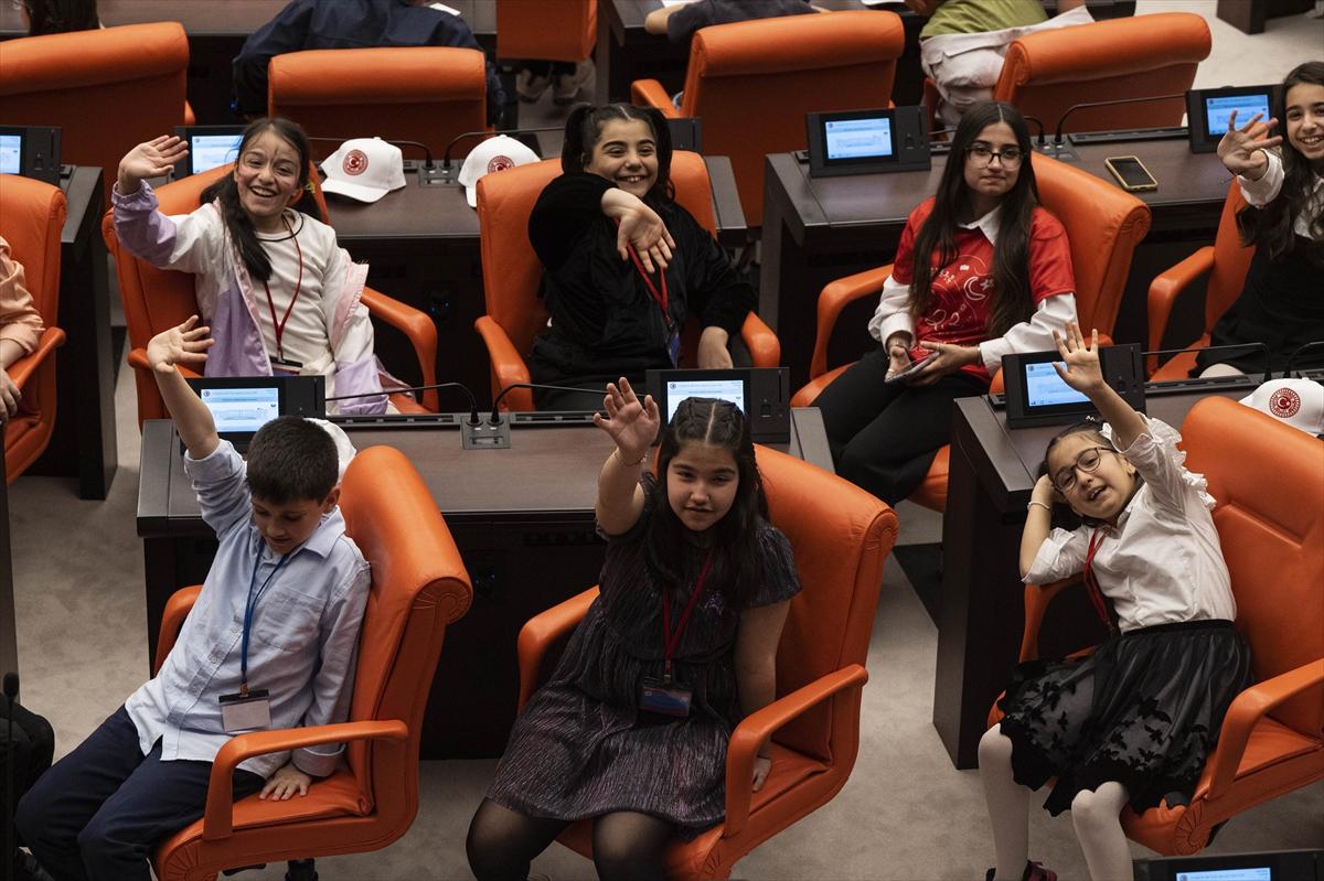 TBMM'de 23 Nisan'a özel çocuk özel oturumu
