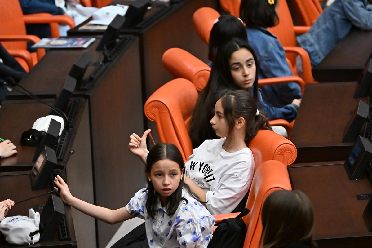 TBMM'de 23 Nisan'a özel çocuk özel oturumu