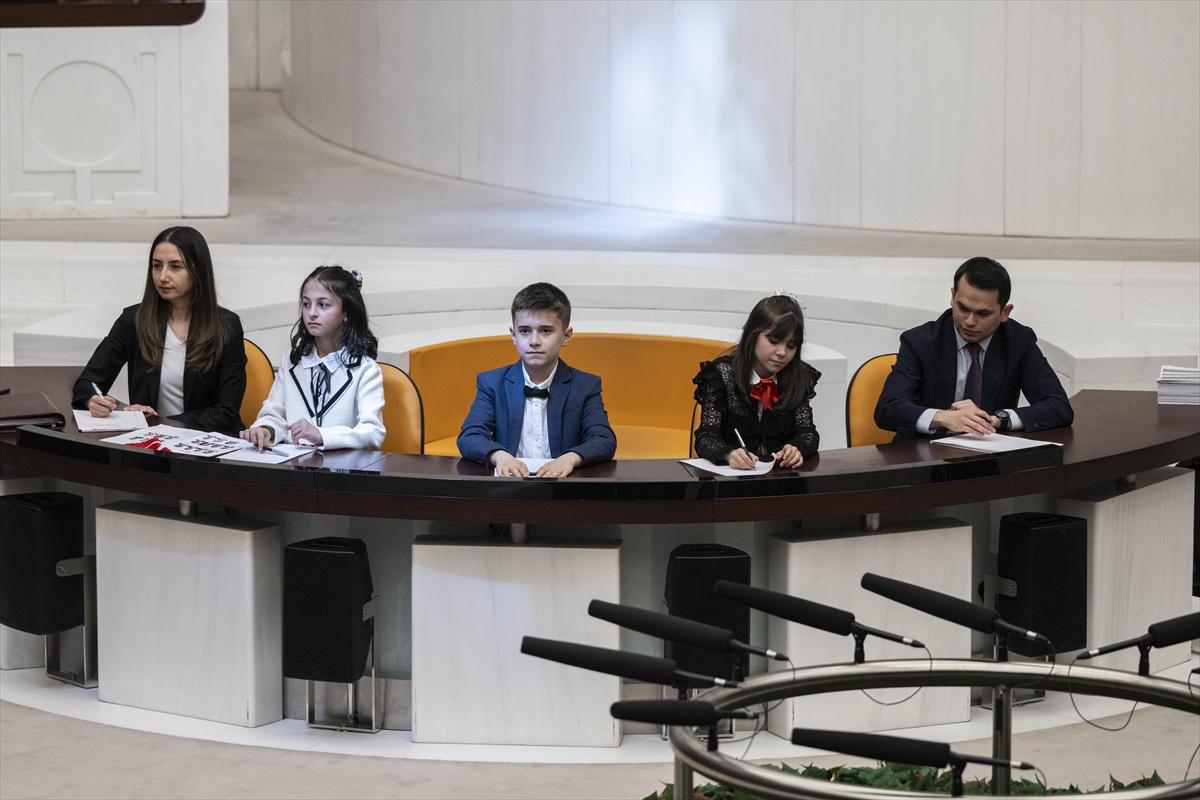 TBMM'de 23 Nisan'a özel çocuk özel oturumu