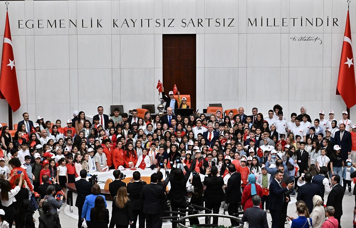 TBMM'de 23 Nisan'a özel çocuk özel oturumu