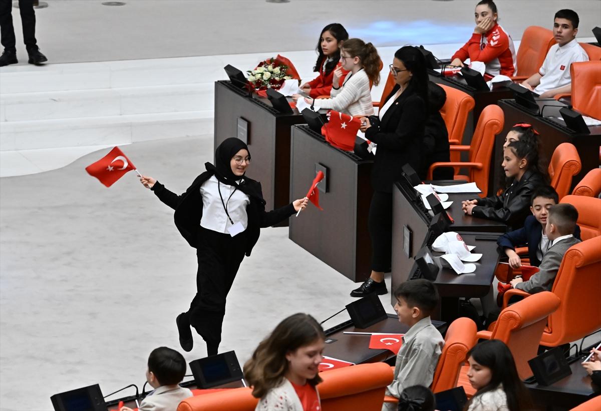 TBMM'de 23 Nisan'a özel çocuk özel oturumu