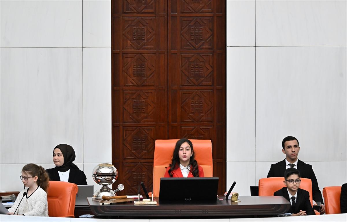 TBMM'de 23 Nisan'a özel çocuk özel oturumu