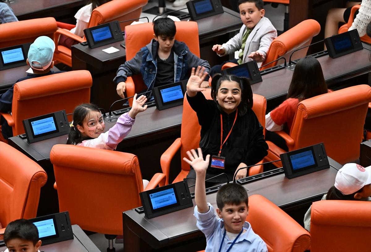 TBMM'de 23 Nisan'a özel çocuk özel oturumu