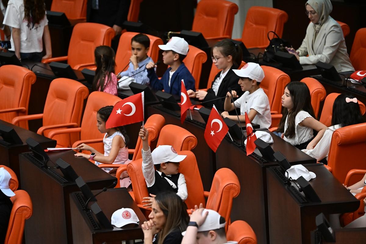 TBMM'de 23 Nisan'a özel çocuk özel oturumu