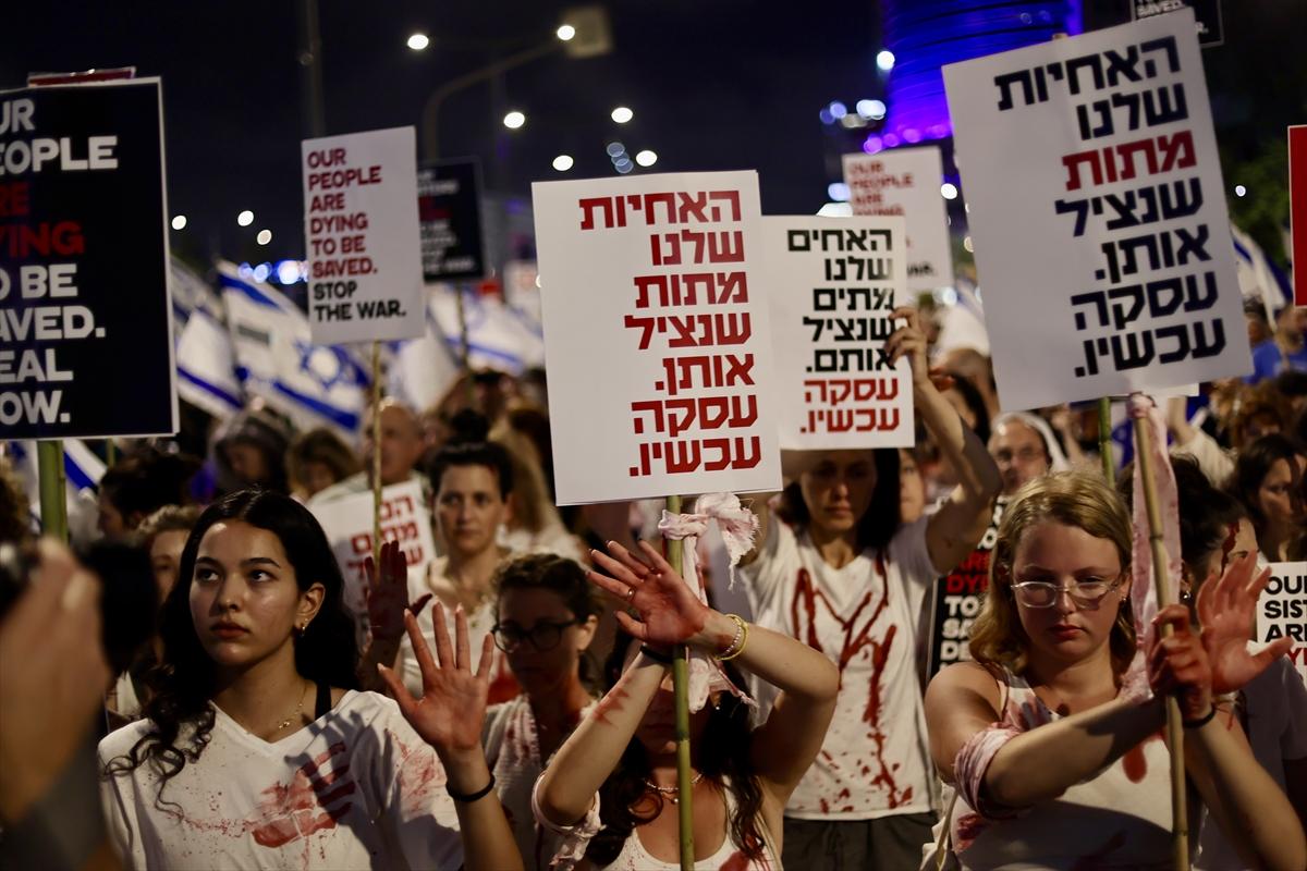 İsrail'de protestolar devam ediyor