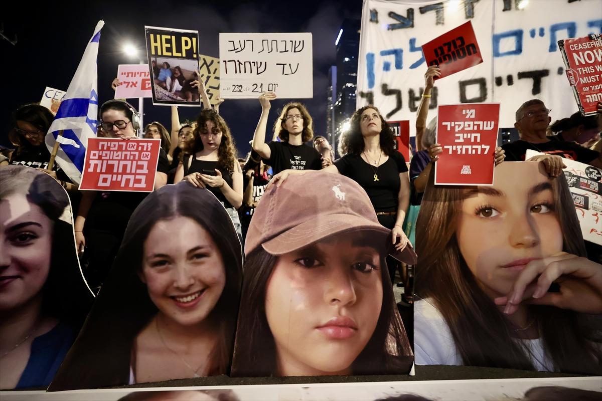 İsrail'de protestolar devam ediyor