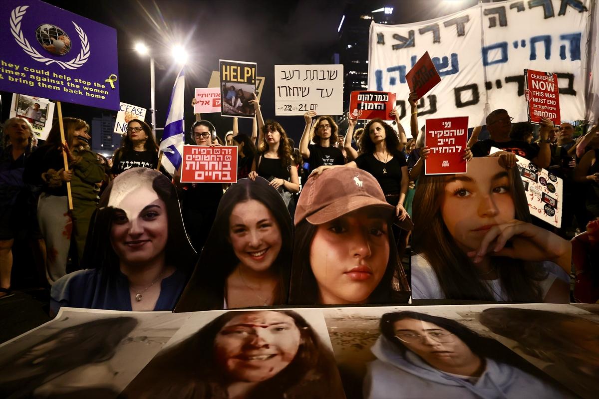 İsrail'de protestolar devam ediyor