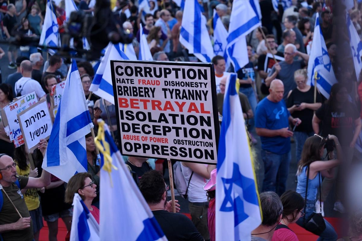 İsrail'de protestolar devam ediyor