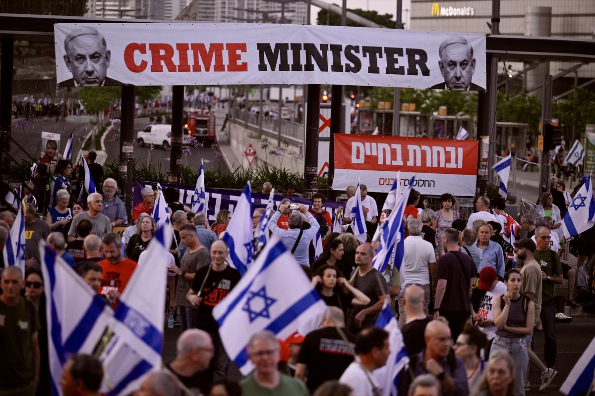 İsrail'de protestolar devam ediyor