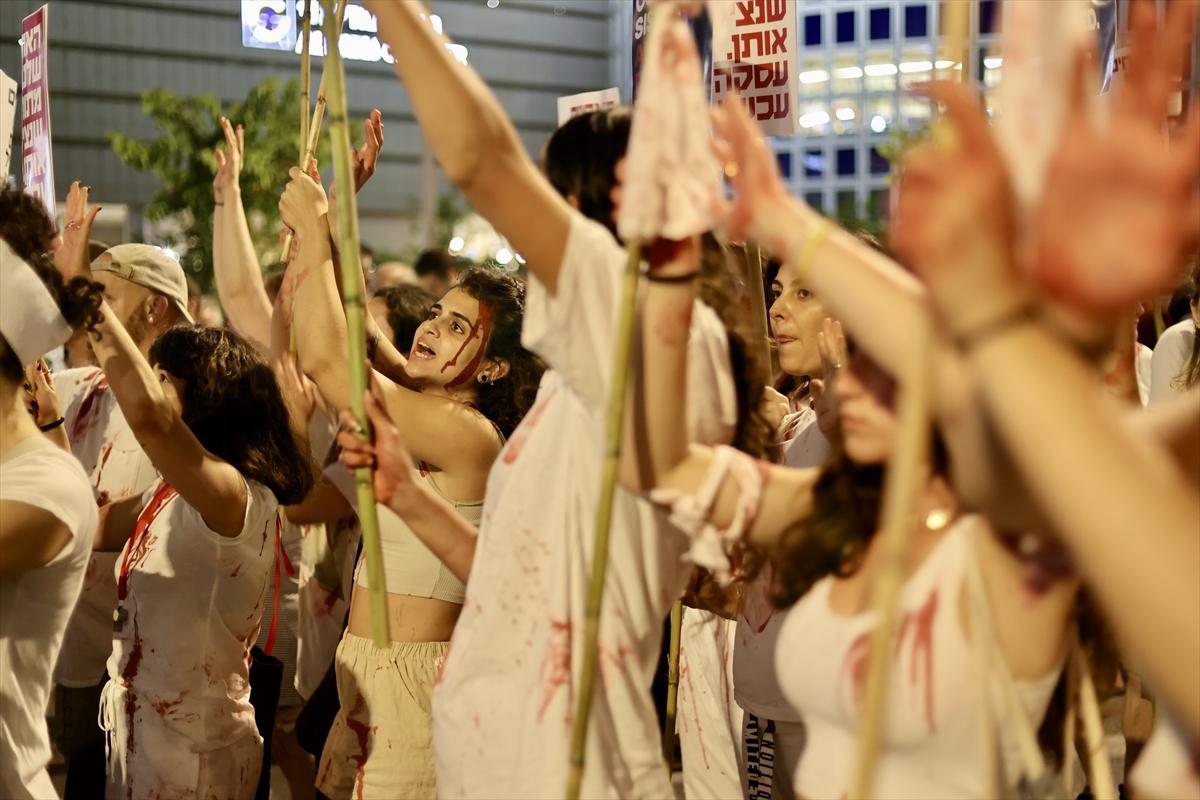 İsrail'de protestolar devam ediyor