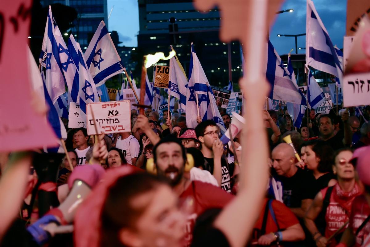 İsrail'de protestolar devam ediyor