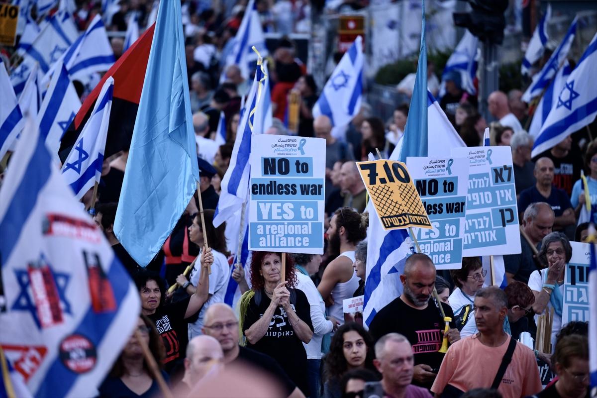 İsrail'de protestolar devam ediyor