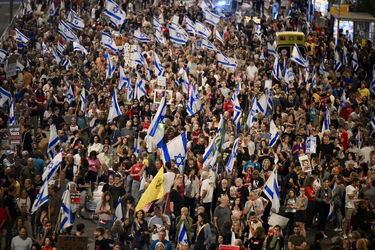 İsrail'de protestolar devam ediyor