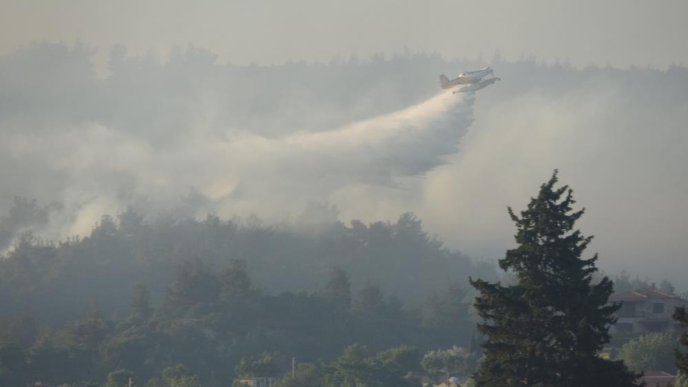 Çanakkale'de 952 futbol sahası büyüklüğünde alan yandı