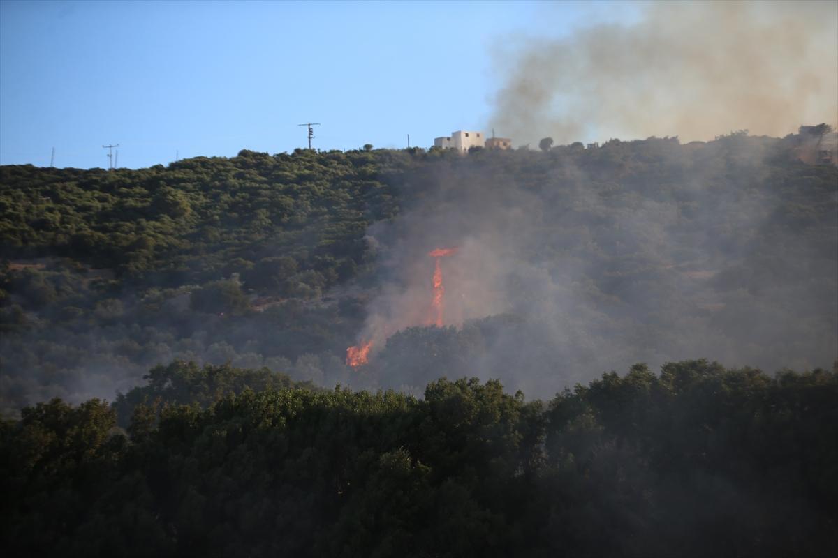 Çanakkale'de 952 futbol sahası büyüklüğünde alan yandı