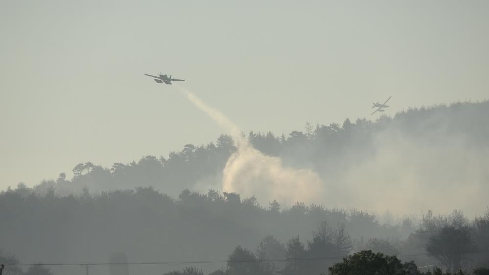 Çanakkale'de 952 futbol sahası büyüklüğünde alan yandı
