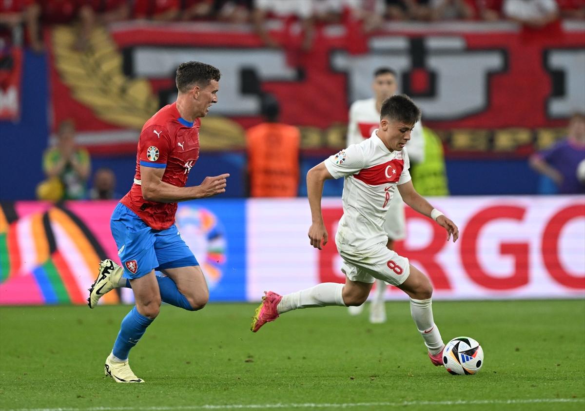 EURO 2024 Türkiye - Çekya maçından kareler