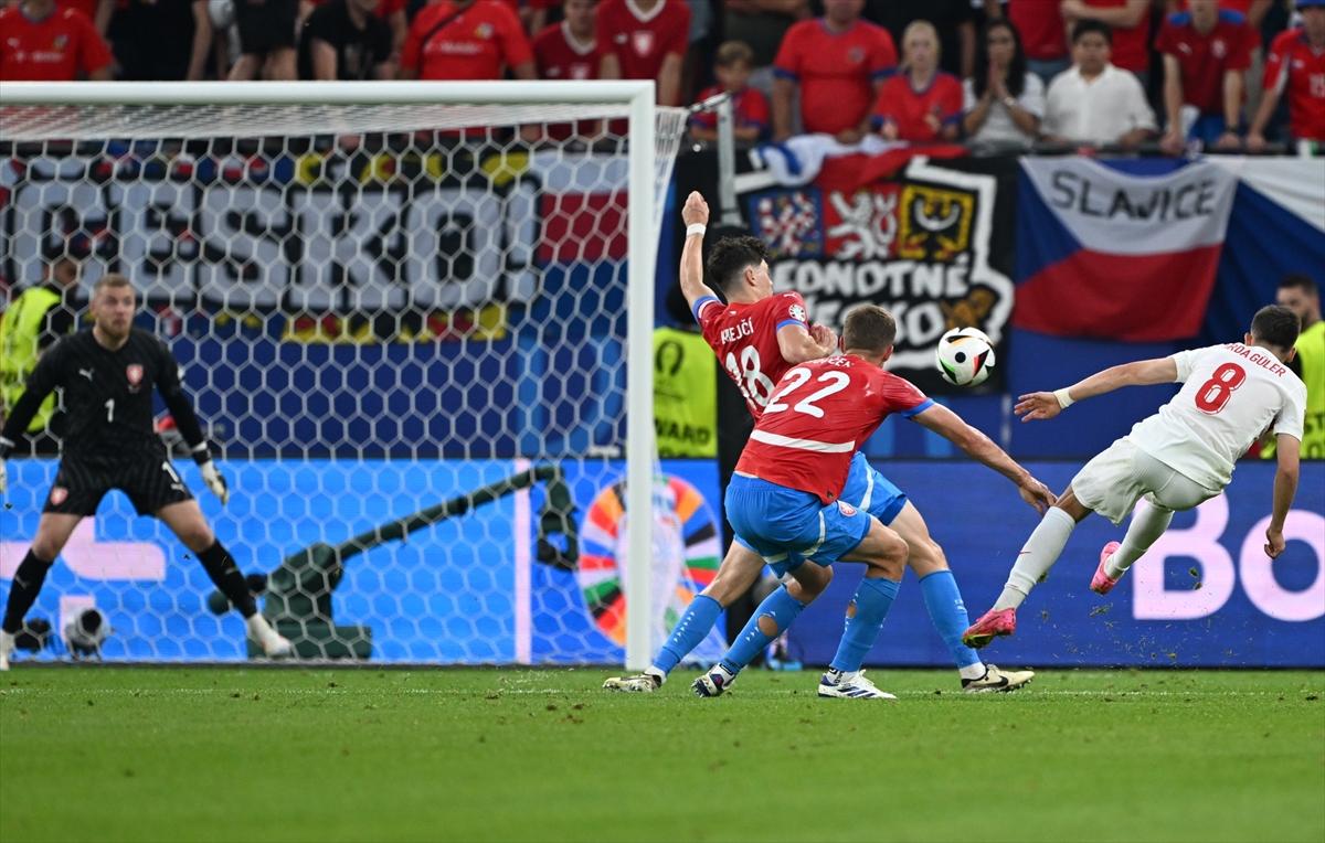 EURO 2024 Türkiye - Çekya maçından kareler
