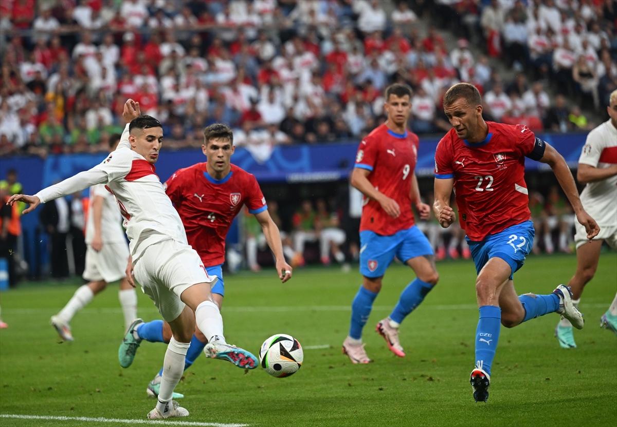 EURO 2024 Türkiye - Çekya maçından kareler