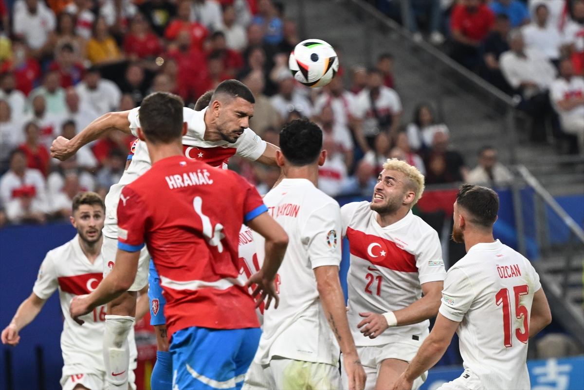 EURO 2024 Türkiye - Çekya maçından kareler