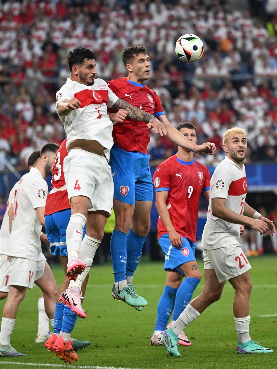 EURO 2024 Türkiye - Çekya maçından kareler