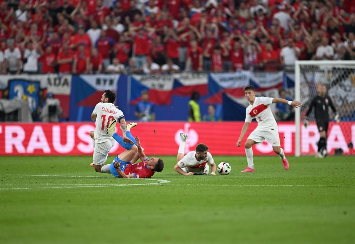 EURO 2024 Türkiye - Çekya maçından kareler
