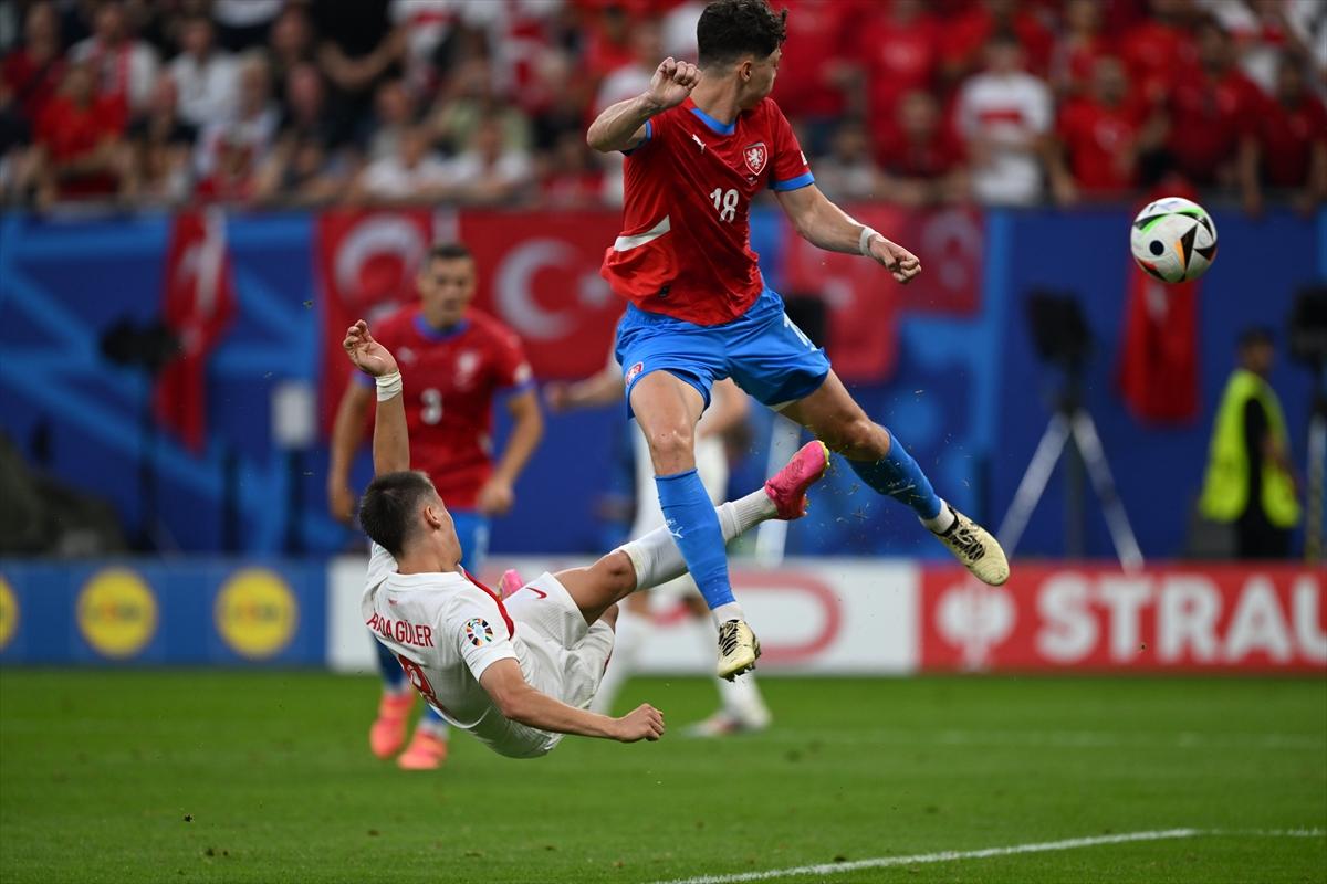 EURO 2024 Türkiye - Çekya maçından kareler