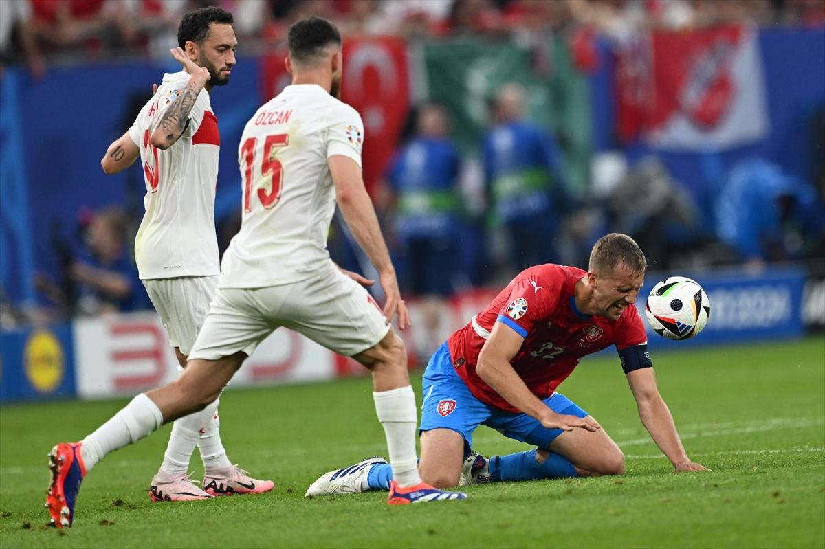 EURO 2024 Türkiye - Çekya maçından kareler